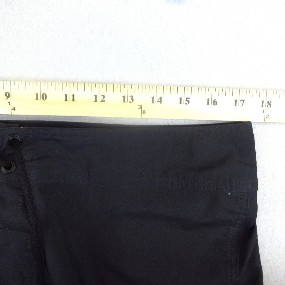 Volcom Board Shorts Men 34 Black Grey Colorblock Swim Surf Volleyball Stretch